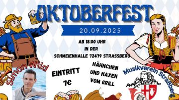 Tickets für Oktoberfest Strassberg 2025 am 20.09.2025 - Karten kaufen